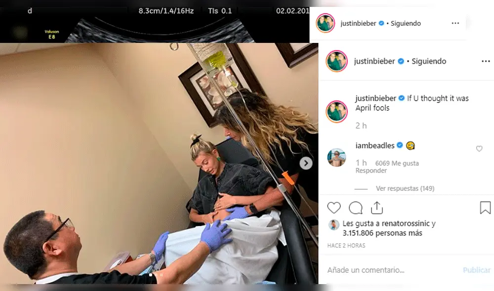 ¿Justin Bieber y Hailey Baldwin serán padres? Ecografía alborotó las redes