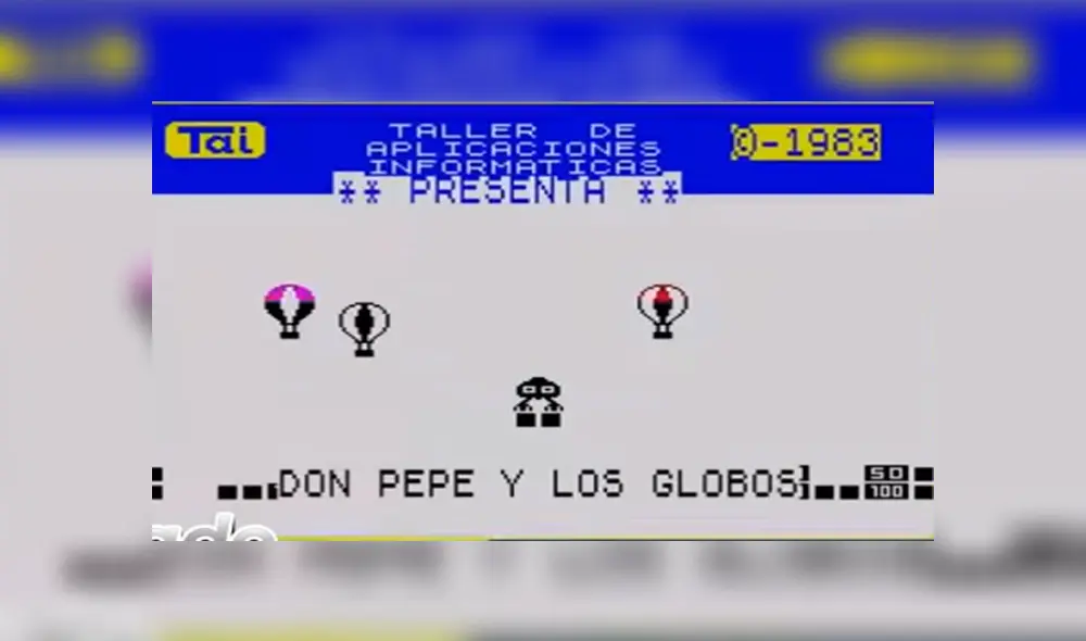 Era un juego no oficial basado en otro llamado Balloon Hopper. Foto: Captura.