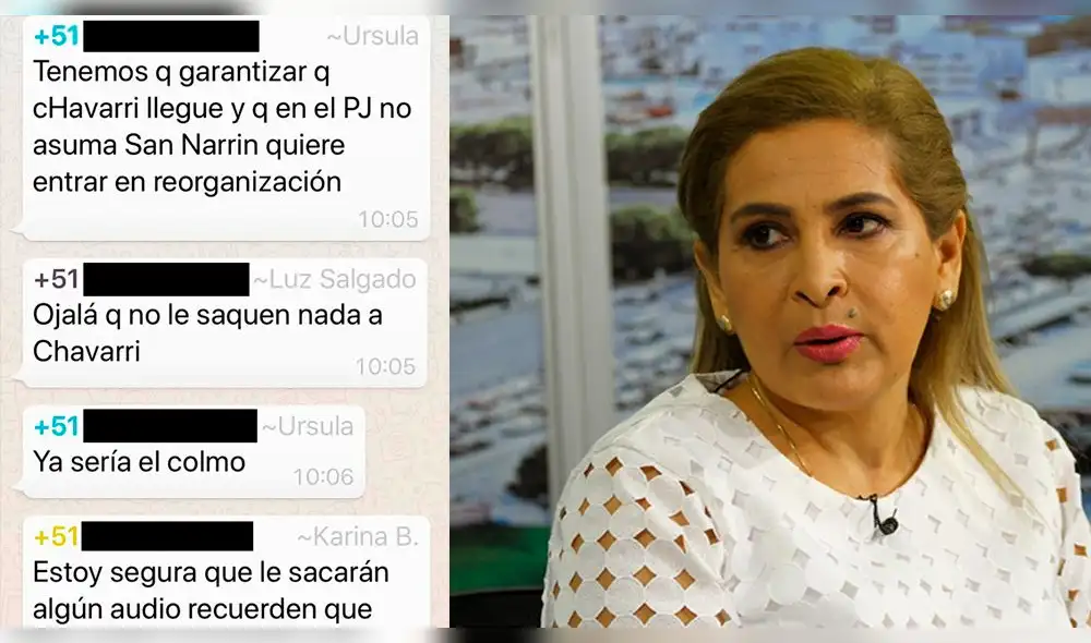 Maritza García sobre chats de FP: No son lineamientos de un partido, es corrupción