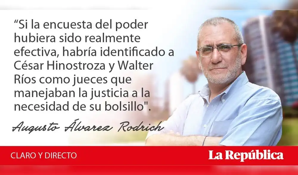 Quién corta el jamón hoy en el Perú