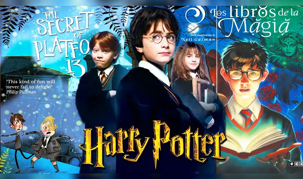 Harry Potter y las extradiordinarias similitudes que la autora no pudo evitar. Crédito: composición