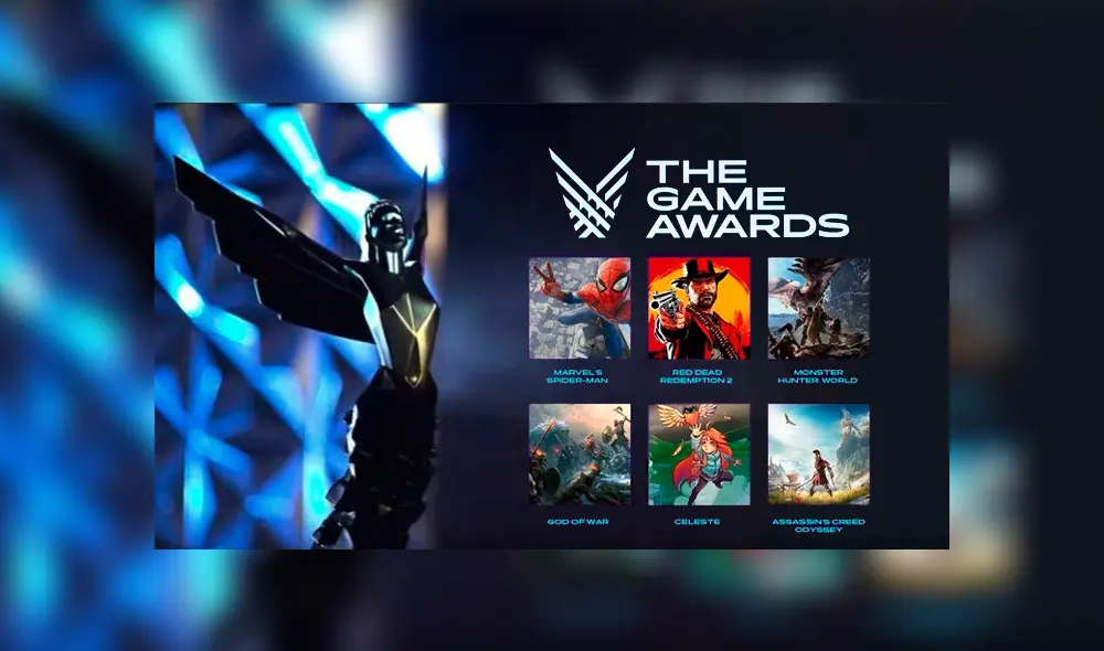 The Game Awards 2018: Mira EN VIVO a todos los juegos ganadores en #TheGameAwards 2018
