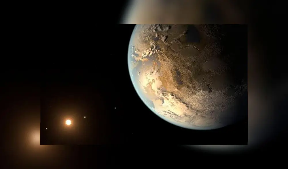 El sistema solar Kepler-442 fue descubierto en 2015. Ahora es considerado como el más idóneo para la vida. Imagen referencial.