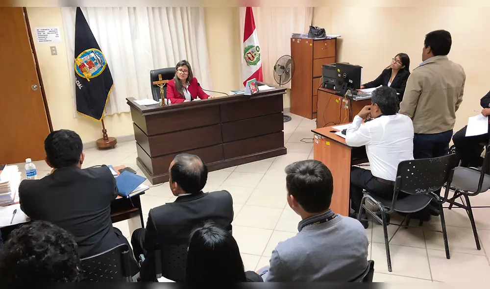 Audiencia. Por más de dos horas, la jueza Cecilia Grandez revisó los acuerdos de la Fiscalía.