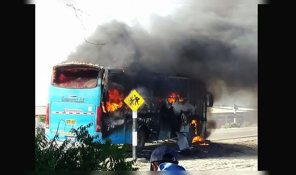 Sullana: Trabajadores de uva se salvan de morir quemados