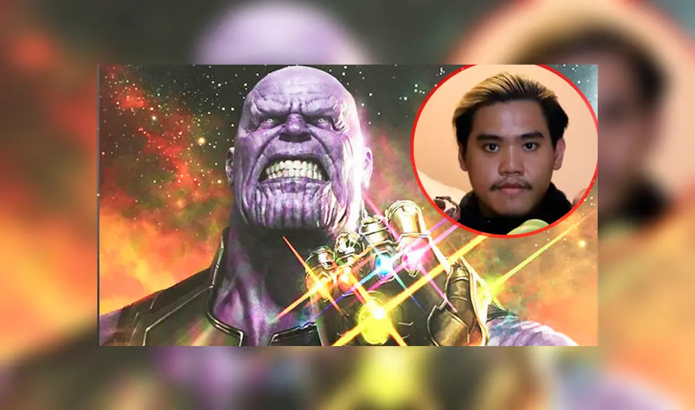 Facebook viral: joven 'otaku' se viste como Thanos y miles se burlan por el resultado [FOTOS]