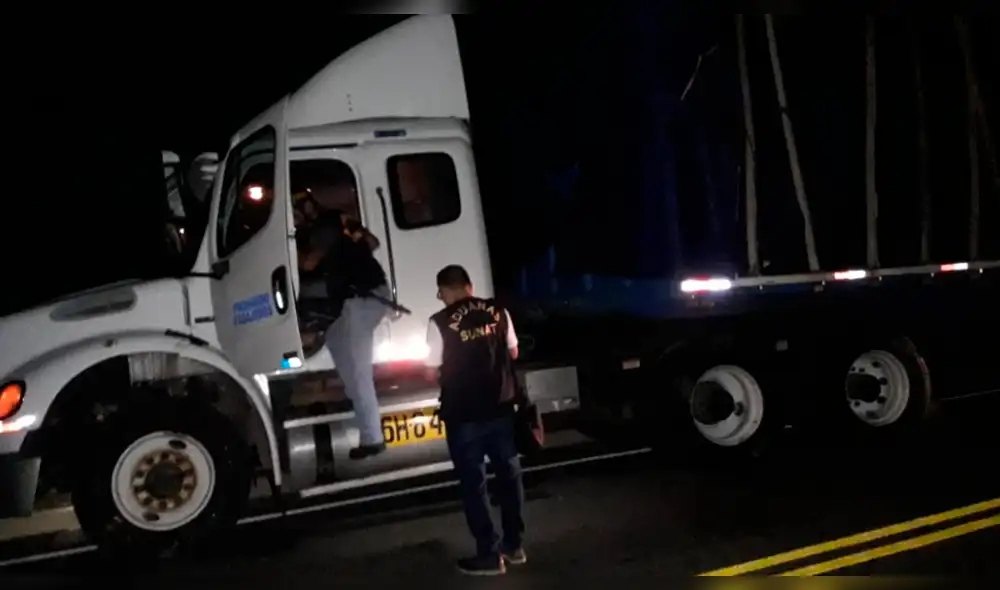 Sullana: intervienen camión cargado de quinua de contrabando 