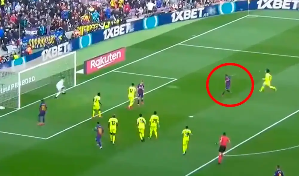 Sergi Roberto anota el segundo del Barcelona en duelo ante Getafe.