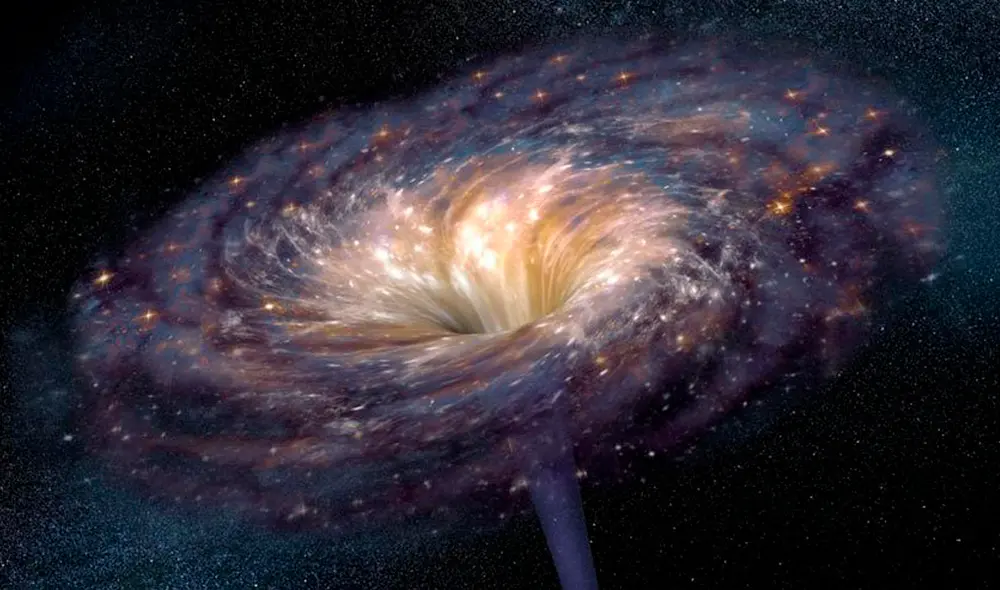 Radiación de agujeros negros podría crear moléculas orgánicas | Foto: Unocero Radiación de agujeros negros podría crear moléculas orgánicas | Foto: Unocero