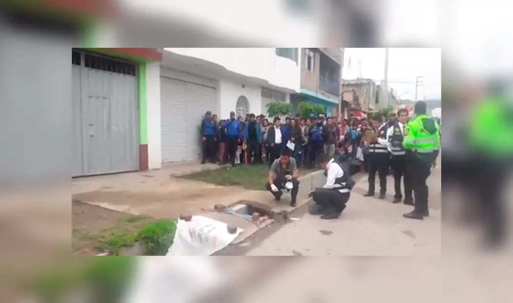 Ayacucho: Hallan cadáver de mujer abandonado en canaleta [VIDEO]
