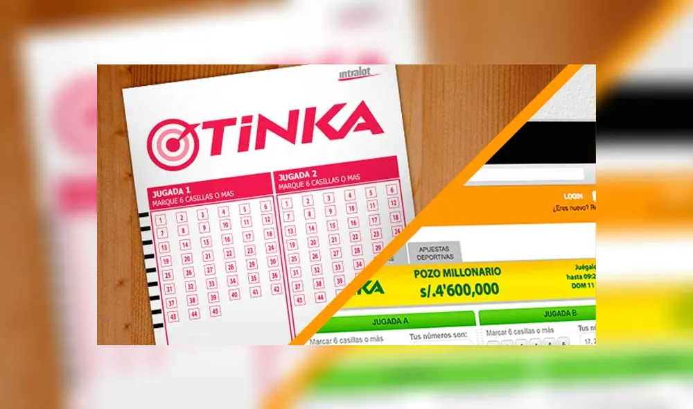 Los resultados del sorteo de La Tinka, del domingo 2 de febrero de 2020 [ACTUALIZADO]