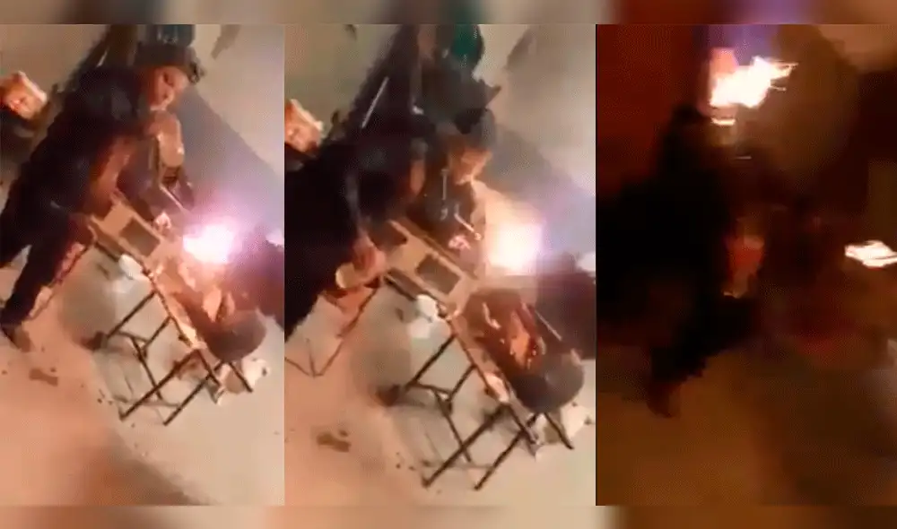 Facebook: Intentó encender la parrilla con la boca y resultado fue alarmante [VIDEO] 