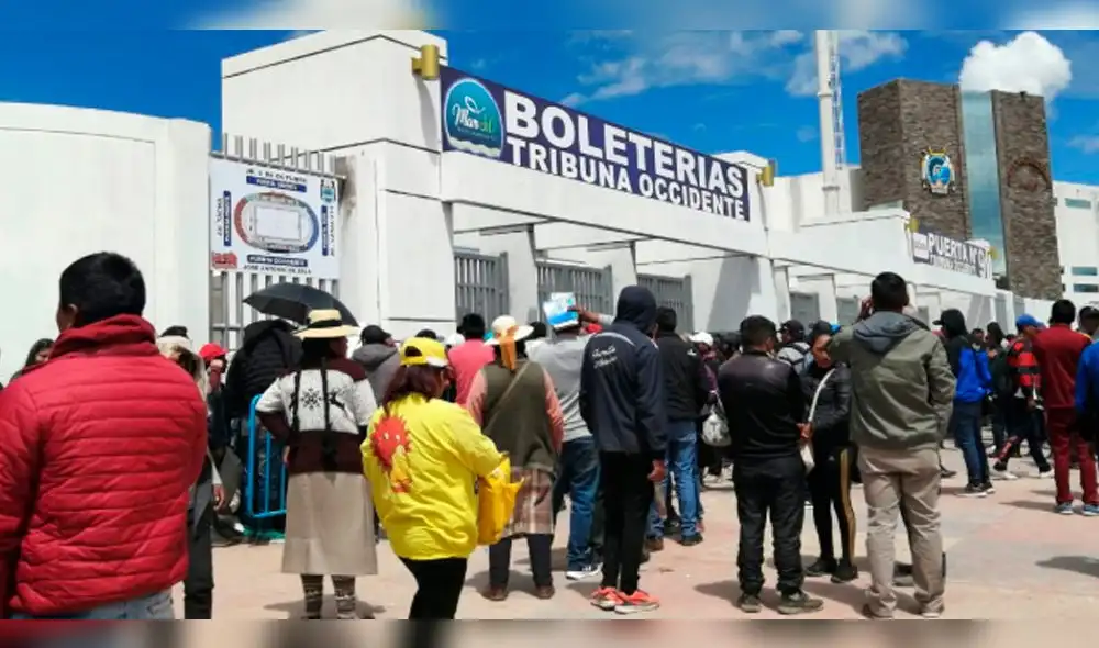 Binacional: Largas colas en el estadio de Juliaca por venta de entradas ante Sao Paulo [FOTOS y VIDEO]