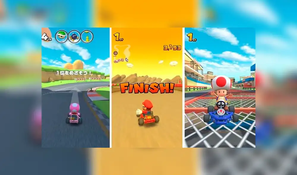 Mario Kart Tour llega el 25 de septiembre y podrás descargarlo en iOS y Android gratis.