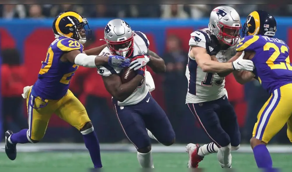 Super Bowl 2019 EN VIVO: Sony Michel anotó el primer touchdown de la final [VIDEO]