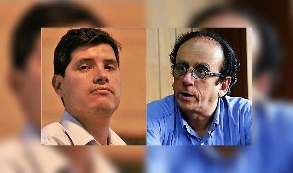 Armando Mendoza y José de Echave. Armando Mendoza y José de Echave.