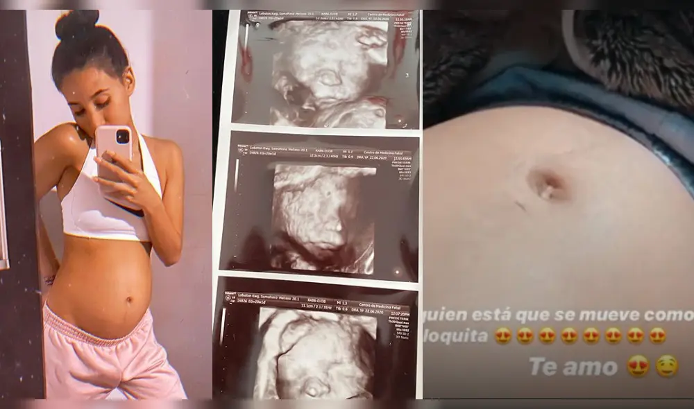 Samahara Lobatón enternece las redes mostrando 'pataditas' de su primer bebé | Foto: Difusión