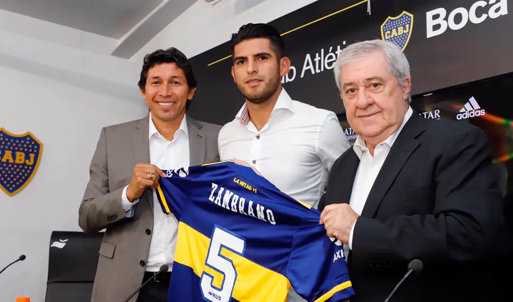 Carlos Zambrano, defensor de la selección peruana, jugará en el elenco de Boca Juniors por tres temporadas. Carlos Zambrano, defensor de la selección peruana, jugará en el elenco de Boca Juniors por tres temporadas.