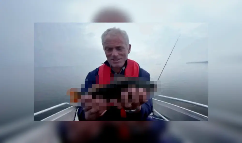 Un pescador profesional acudió a Chernobyl para inspeccionar un lago y encontró un desconcertante animal.