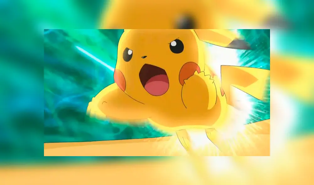 Pikachu usando ataque rápido. Pikachu usando ataque rápido.