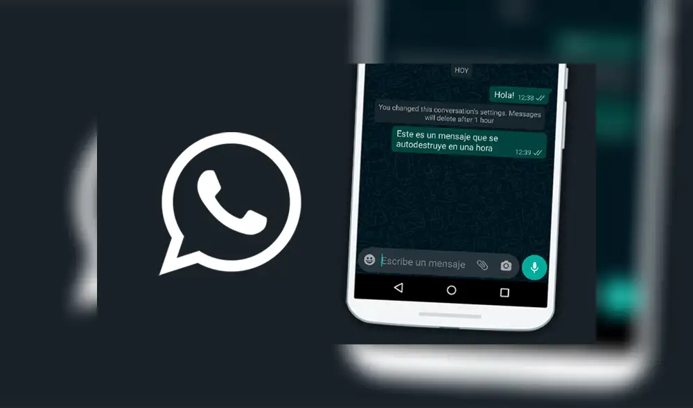 WhatsApp viene trabajando en una opción llamada ‘Eliminar mensaje’ que borrará mensajes automáticamente.