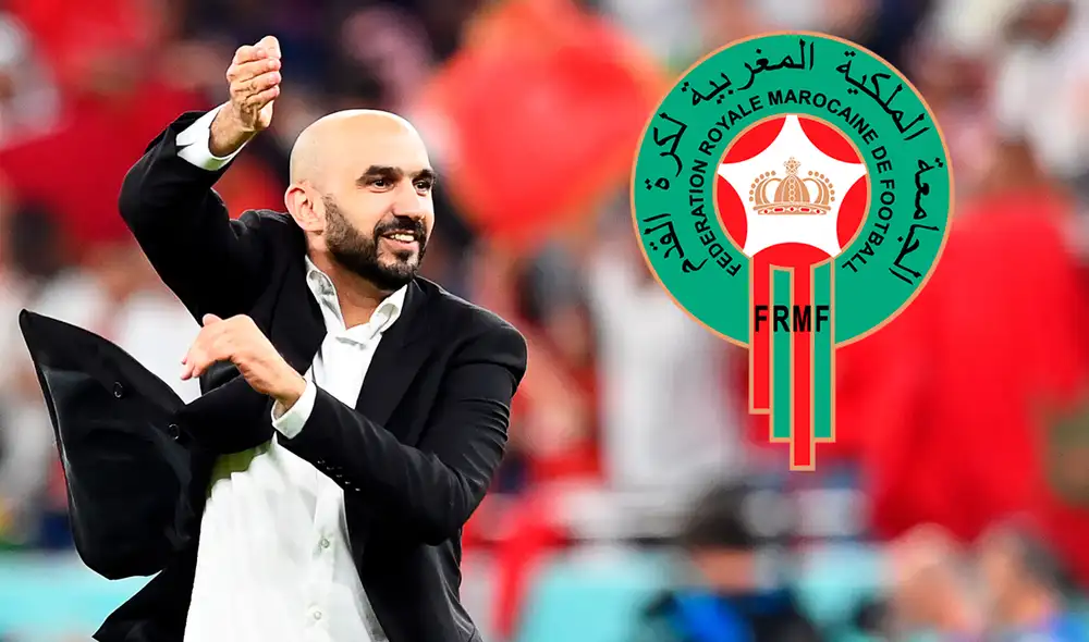 El actual DT de la selección de Marruecos nación en Francia. Foto: composición LR/EFE El actual DT de la selección de Marruecos nación en Francia. Foto: composición LR/EFE