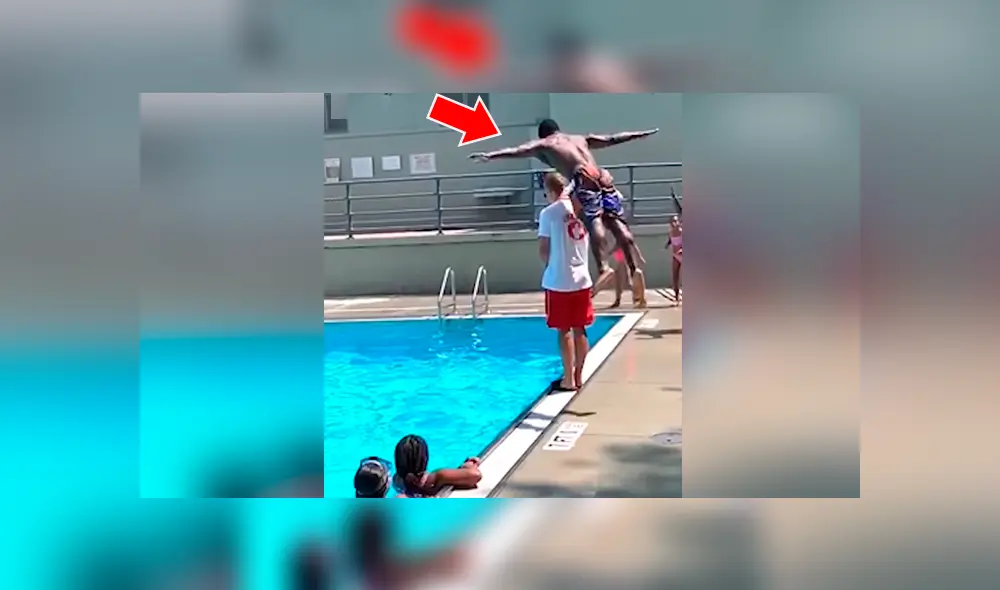 Video se viralizó en YouTube. Un distraído salvavidas quedó boquiabierto al ver cómo un bañista utilizó su cuerpo como una barrera para realizar un peligroso salto. Video se viralizó en YouTube. Un distraído salvavidas quedó boquiabierto al ver cómo un bañista utilizó su cuerpo como una barrera para realizar un peligroso salto.