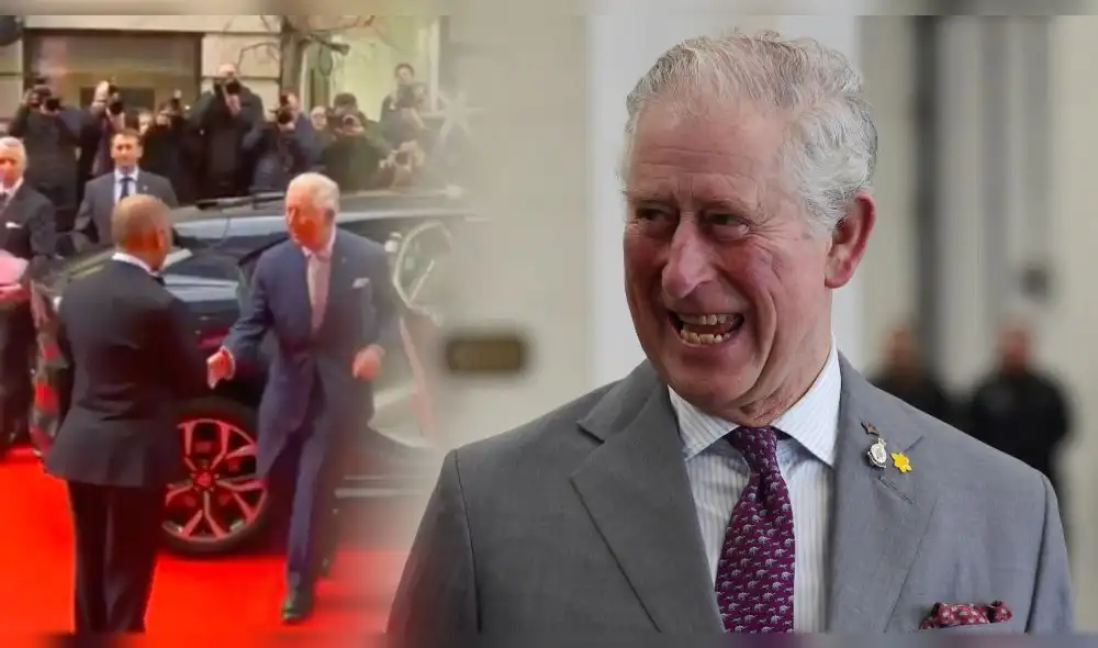 El hijo de la reina Isabel llegó a una entrega de premios en Londres. (Foto: Composición)