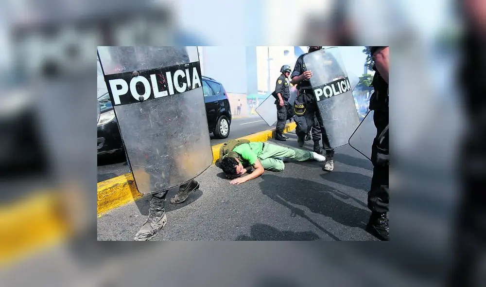Marcha por la marihuana: violenta represión policial en el Centro de Lima