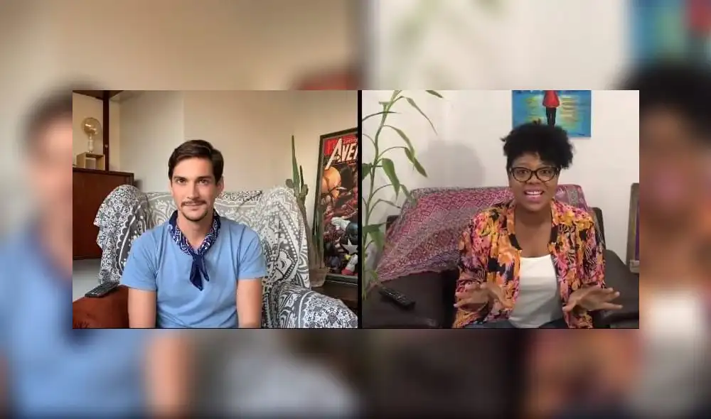 Anahí Padilla y José Dammert. Anahí Padilla y José Dammert.