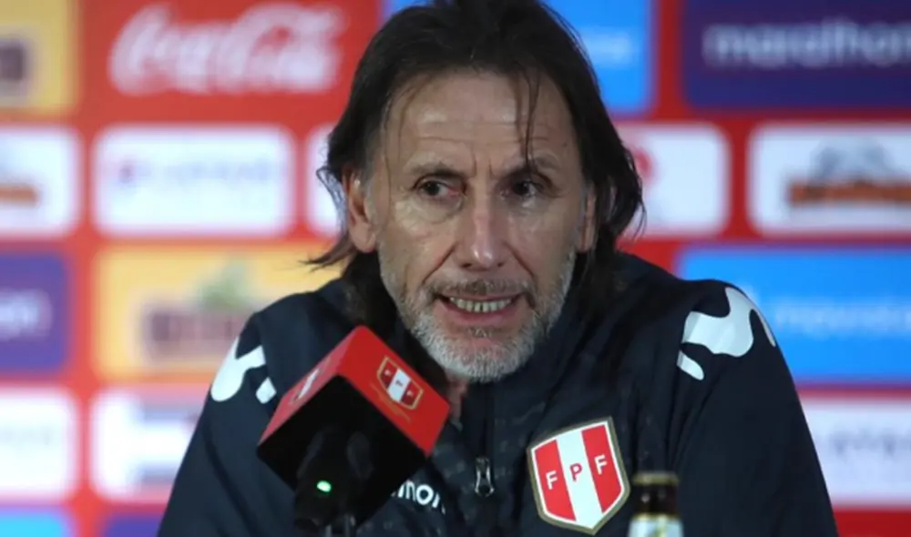 Ricardo Gareca hablará del Perú vs. Chile por las Eliminatorias Qatar 2022. Foto: FPF