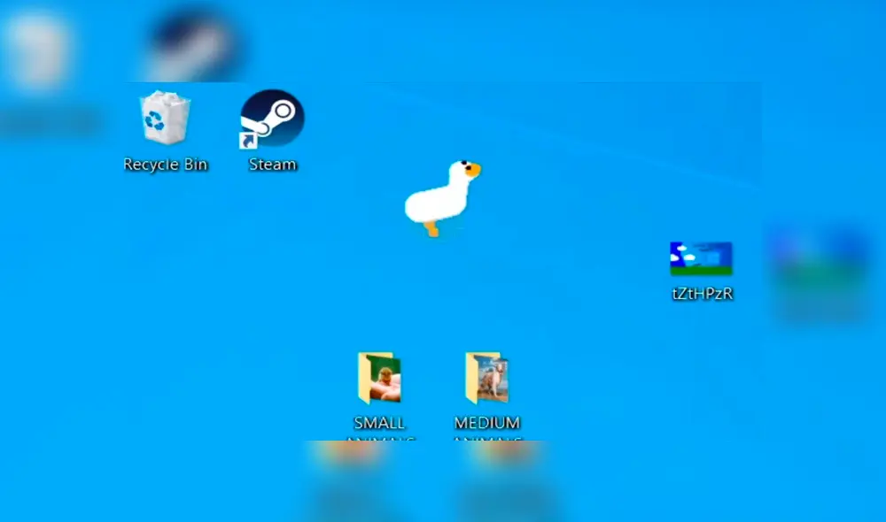 Sigue estos pasos y podrás tener al gansito en tu computadora con Windows 10. Foto: Captura / Desktop Goose. Sigue estos pasos y podrás tener al gansito en tu computadora con Windows 10. Foto: Captura / Desktop Goose.
