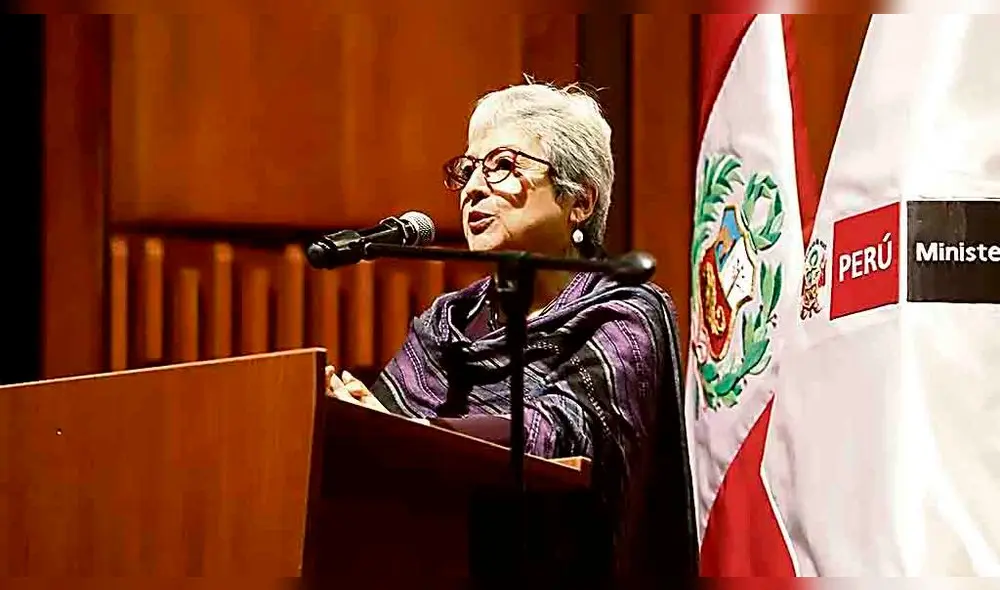 MINISTRA. Según Guillén no hay vestigios en Chinchero. MINISTRA. Según Guillén no hay vestigios en Chinchero.