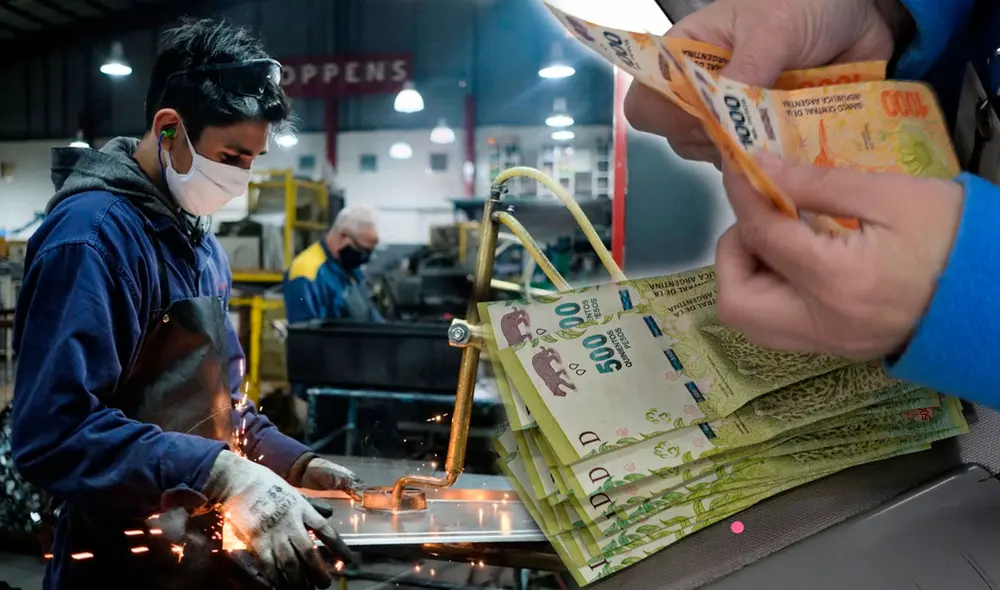 Los trabajadores públicos también cobrarán un bono de fin de año este 2022. Foto: composición LR / Página 12 / AFP Los trabajadores públicos también cobrarán un bono de fin de año este 2022. Foto: composición LR / Página 12 / AFP