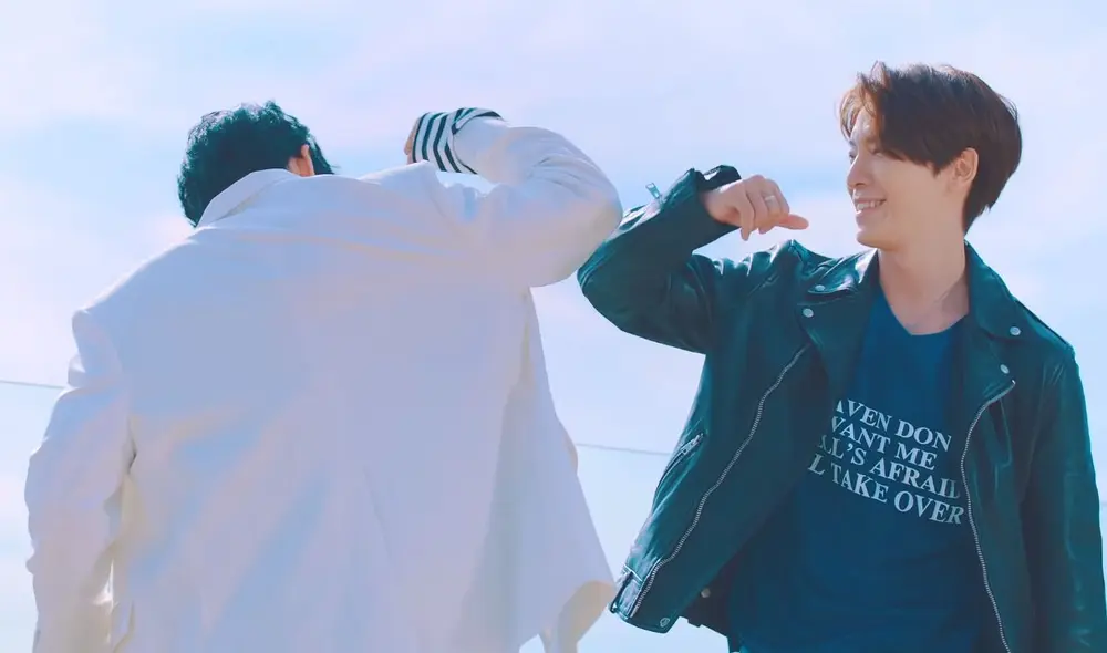 Desliza para ver más capturas del MV "wings" de SUPER JUNIOR D&E. Foto: SM