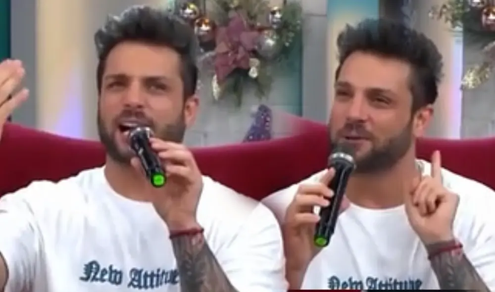 Nicola Porcella vivió divertida situación con una de sus vecinas. Foto: composiciónn/captura América TV Nicola Porcella vivió divertida situación con una de sus vecinas. Foto: composiciónn/captura América TV