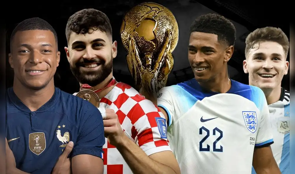 Kylian Mbappé y Julián Álvarez se enfentaron en la final del Mundial Qatar 2022. Foto: composición LR