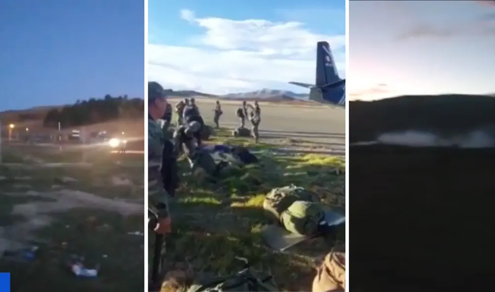 Protestas en Andahuaylas: reportan enfrentamientos entre manifestantes y policías en Aeropuerto de Andahuaylas | Apurímac | Vacancia de Castillo | Crisis en Perú. Foto: composición LR/capturas de Facebook/Contacto Directo Noticias