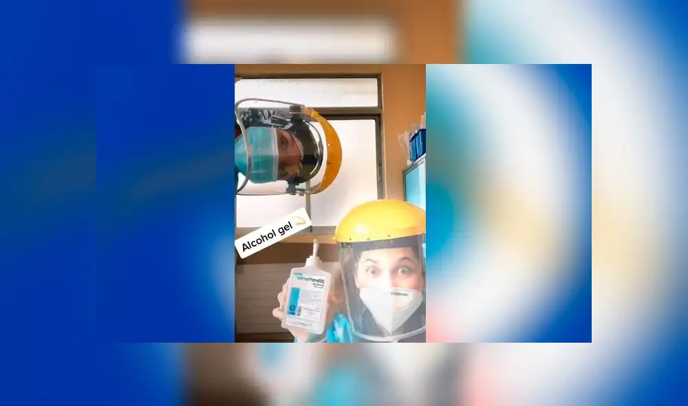 Desliza las fotografías para ver la peculiar parodia que hicieron dos doctoras al estilo de Sailor Moon. Foto: Camila Figueroa/TikTok