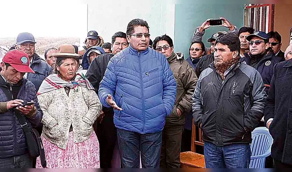 Denuncia. Aduviri es acusado por procurador de Moquegua.