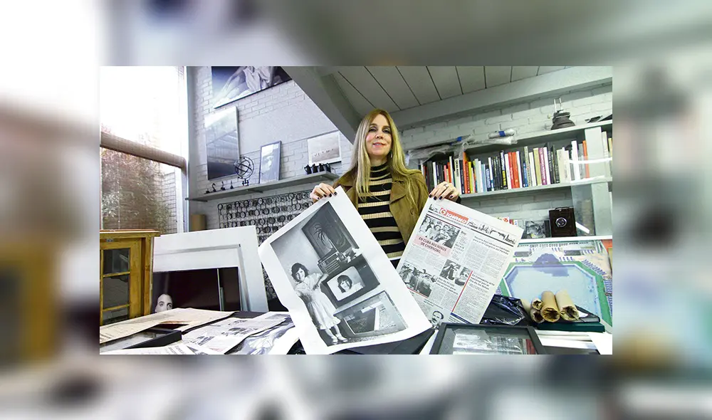 Personaje. Sonia Cunliffe con algunas de la imágenes que rescató de archivos en Cuba. Personaje. Sonia Cunliffe con algunas de la imágenes que rescató de archivos en Cuba.