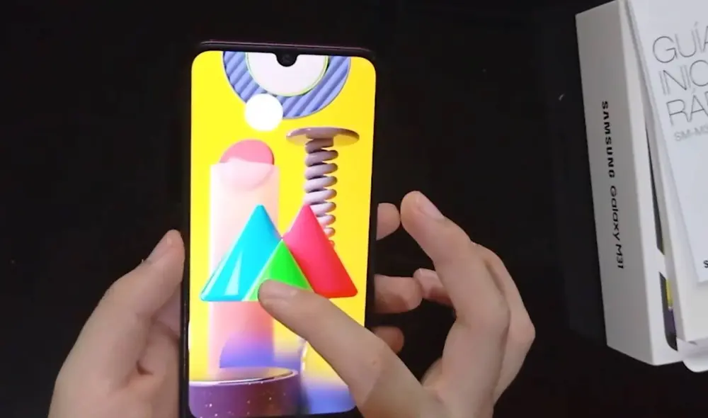Acompáñanos en nuestro primer vistazo del Samsung Galaxy M31, un gama media con cámara de 64 MP. Foto: Benjamín Marcelo/La República