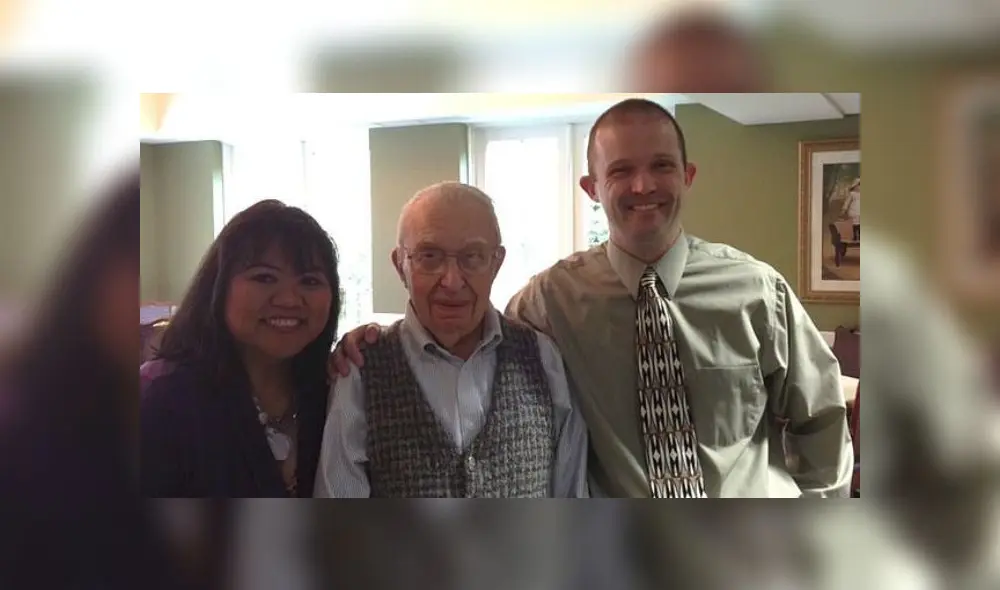 Rudolph "Rudi" Heider con su nieto Matthew y con la esposa de este, Janet. El hombre se recuperó el pasado martes. Fuente: Facebook. Rudolph "Rudi" Heider con su nieto Matthew y con la esposa de este, Janet. El hombre se recuperó el pasado martes. Fuente: Facebook.