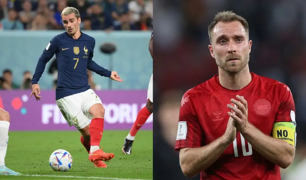 Antoine Griezmann y Christian Eriksen son dos de los jugadores más destacados de cada selección. Foto: Composición AFP Antoine Griezmann y Christian Eriksen son dos de los jugadores más destacados de cada selección. Foto: Composición AFP