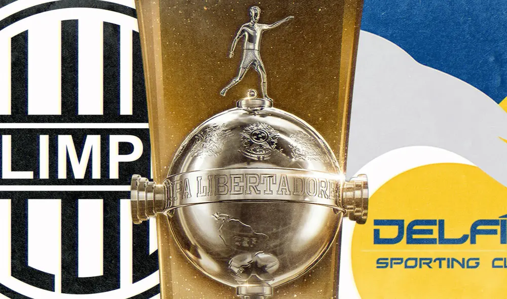 Olimpia enfrenta a Delfín por la Copa Libertadores 2020. Foto: Composición Gerson Cardoso