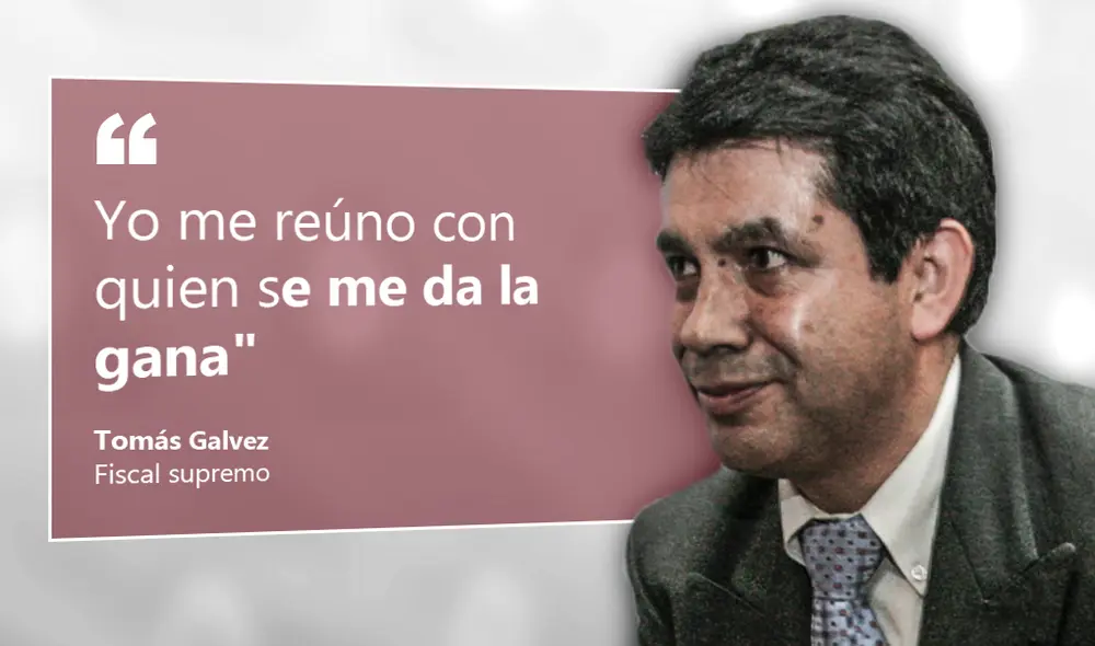 Tomás Gálvez: las frases más polémicas del fiscal supremo sobre el caso Lava Jato Tomás Gálvez: las frases más polémicas del fiscal supremo sobre el caso Lava Jato