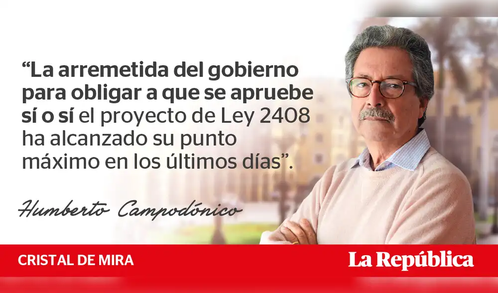 PL 2408: Alto al bullying del Ejecutivo  