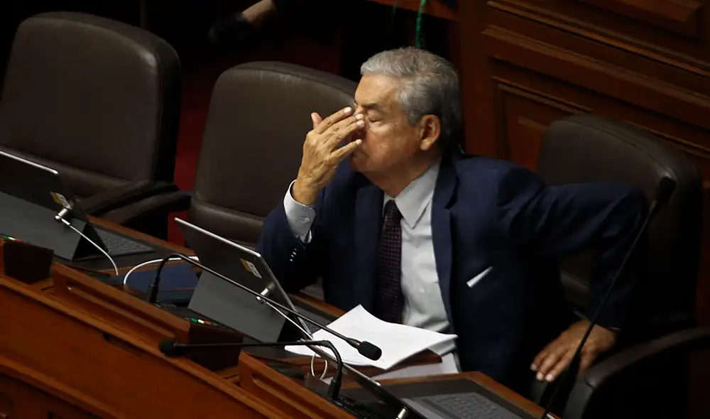 César Villanueva, involucrado en caso Odebrecht y presunto tráfico de influencias. Foto: Aldair Mejía.