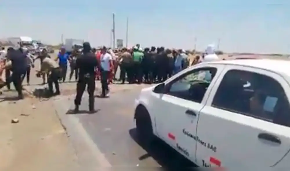 Situación tuvo que ser controlada por autoridades. Situación tuvo que ser controlada por autoridades.