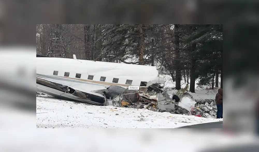 Accidente de avión en Ohio deja dos muertos y cuatro heridos